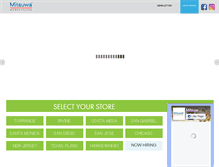 Tablet Screenshot of mitsuwa.com